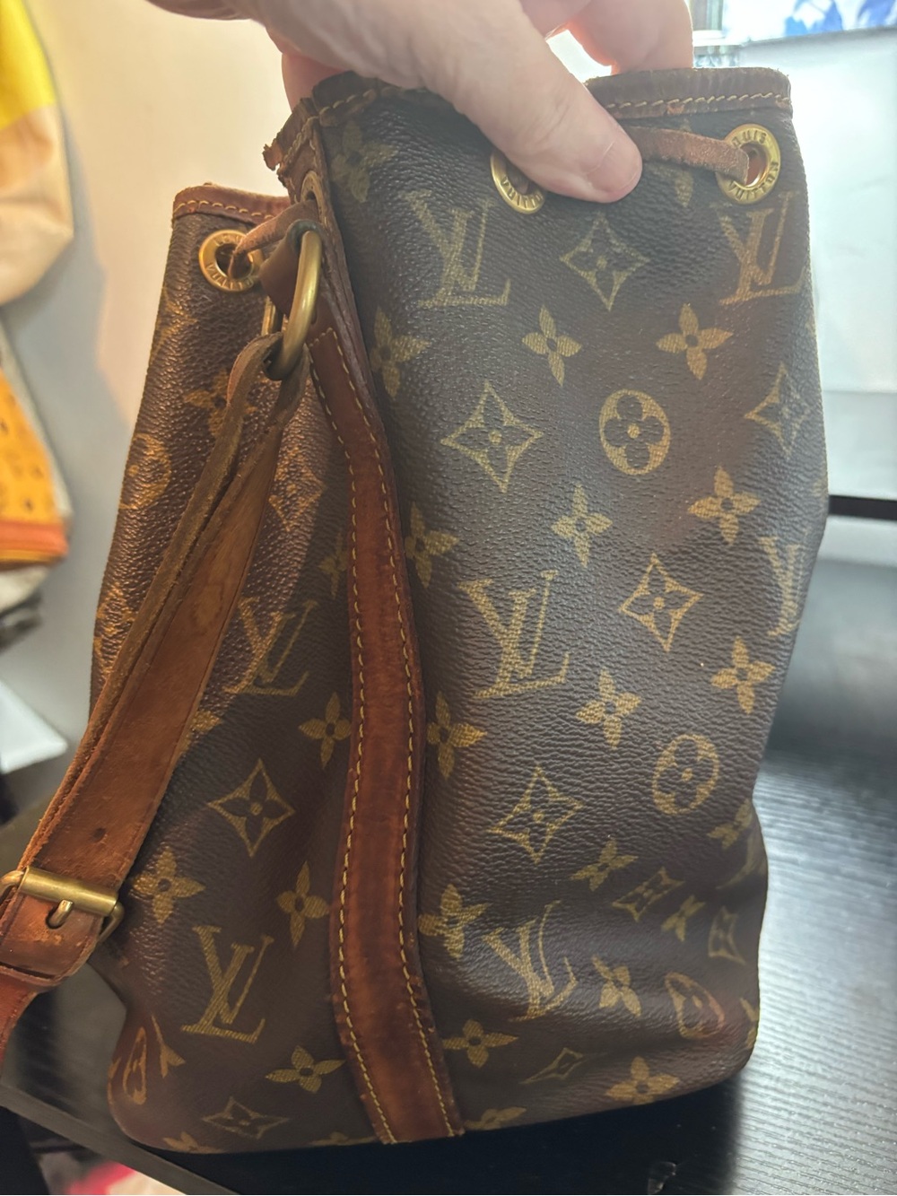 Authentic Vintage Louis VuittonMonogram Noé Bucket Bag Great Project/Daily Piece - Picture 6 of 14